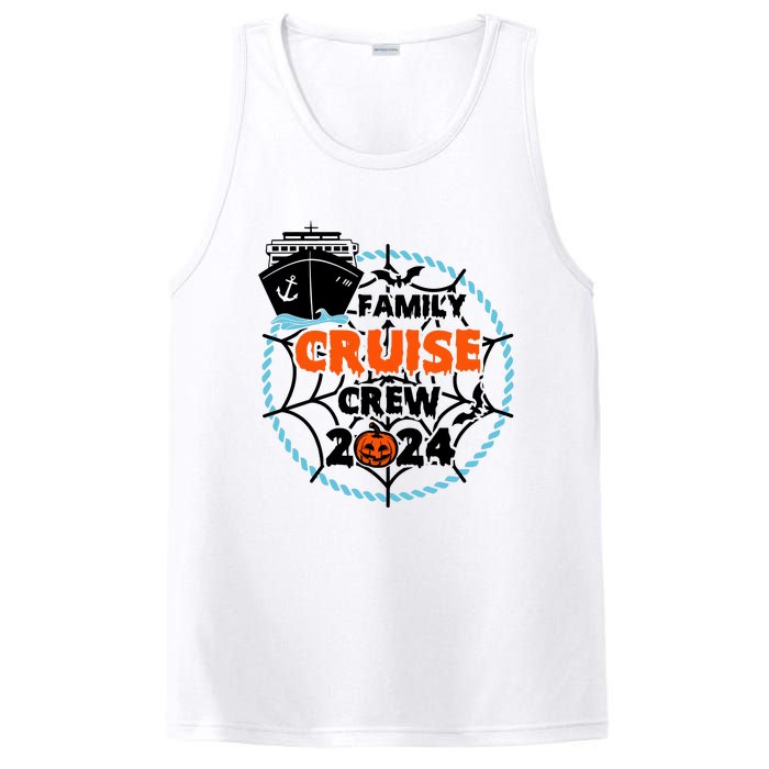 Family Cruise Crew 2024 Matching Team Halloween Spooky PosiCharge Competitor Tank