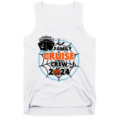 Family Cruise Crew 2024 Matching Team Halloween Spooky Tank Top