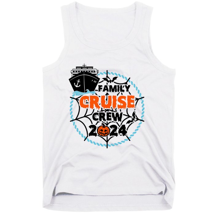 Family Cruise Crew 2024 Matching Team Halloween Spooky Tank Top