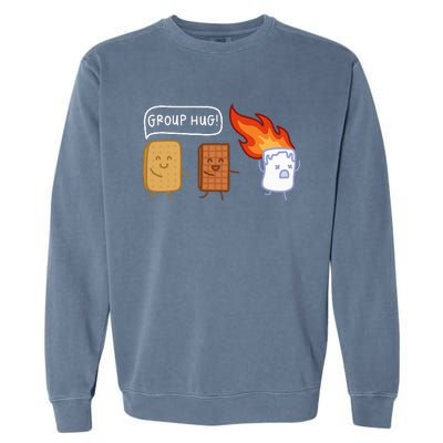 Funny Camping Camping Lover Outdoor Camping Garment-Dyed Sweatshirt