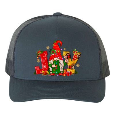 Funny Cute Christmas Lights Santa Gnomes Coffee Love Xmas Gift Yupoong Adult 5-Panel Trucker Hat