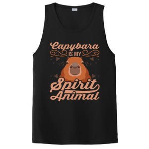 Funny Capybara Capybara Is My Spirit Animal PosiCharge Competitor Tank