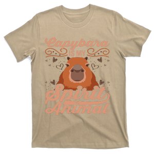 Funny Capybara Capybara Is My Spirit Animal T-Shirt