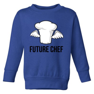 Future Chef Cook Chefs Hat Flying Souschef Cool Gift Toddler Sweatshirt