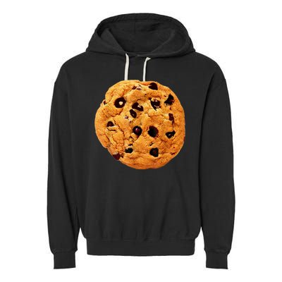 Funny Chocolate Chip Cookie Costume Gift Last Minute Lazy Party Gift Garment-Dyed Fleece Hoodie