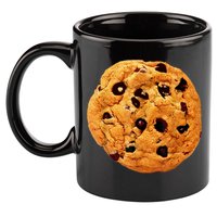 Funny Chocolate Chip Cookie Costume Gift Last Minute Lazy Party Gift 11oz C Handle Ceramic Mug