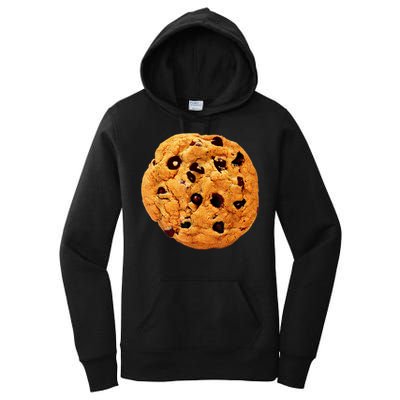 Funny Chocolate Chip Cookie Costume Gift Last Minute Lazy Party Gift Women's Pullover Hoodie