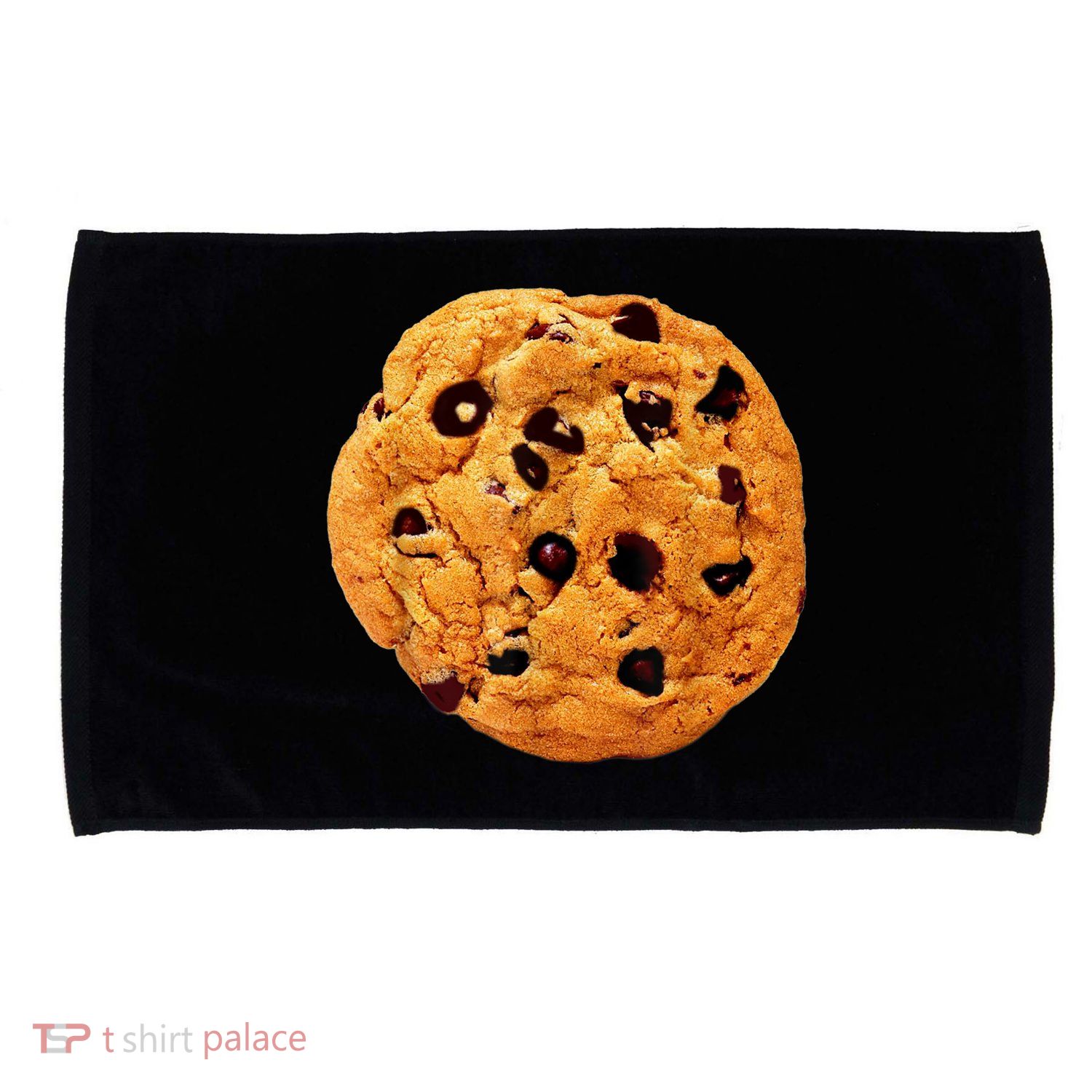 Funny Chocolate Chip Cookie Costume Gift Last Minute Lazy Party Gift Microfiber Hand Towel