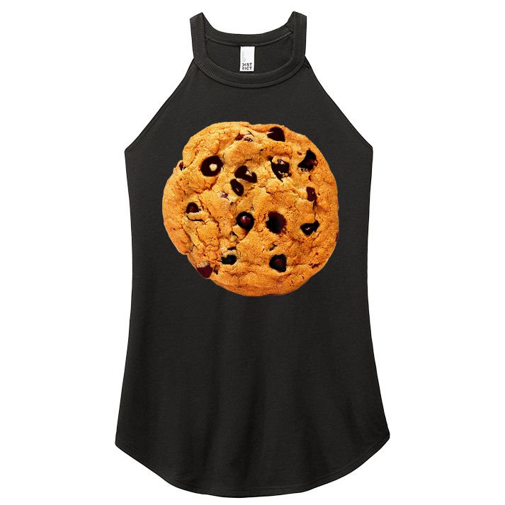 Funny Chocolate Chip Cookie Costume Gift Last Minute Lazy Party Gift Women's Perfect Tri Rocker Tank