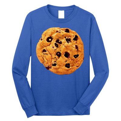 Funny Chocolate Chip Cookie Costume Gift Last Minute Lazy Party Gift Long Sleeve Shirt