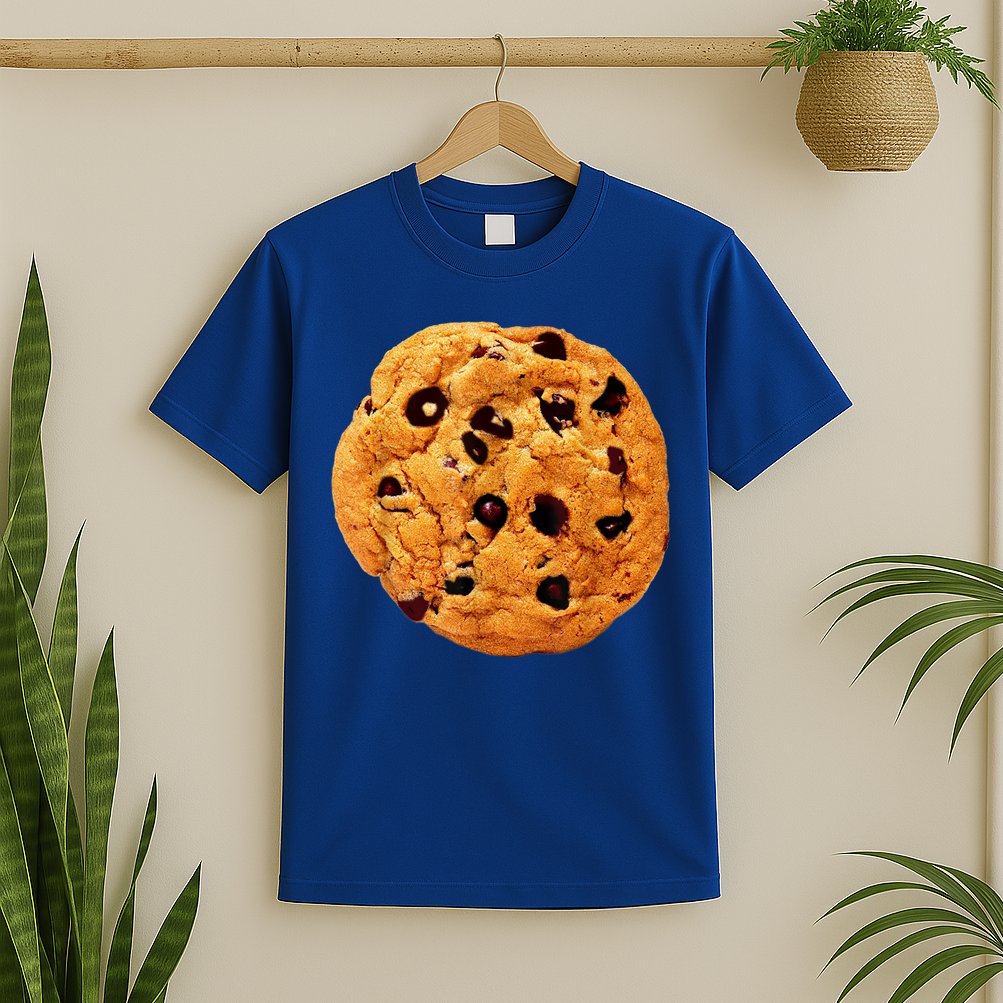 Funny Chocolate Chip Cookie Costume Gift Last Minute Lazy Party Gift T-Shirt