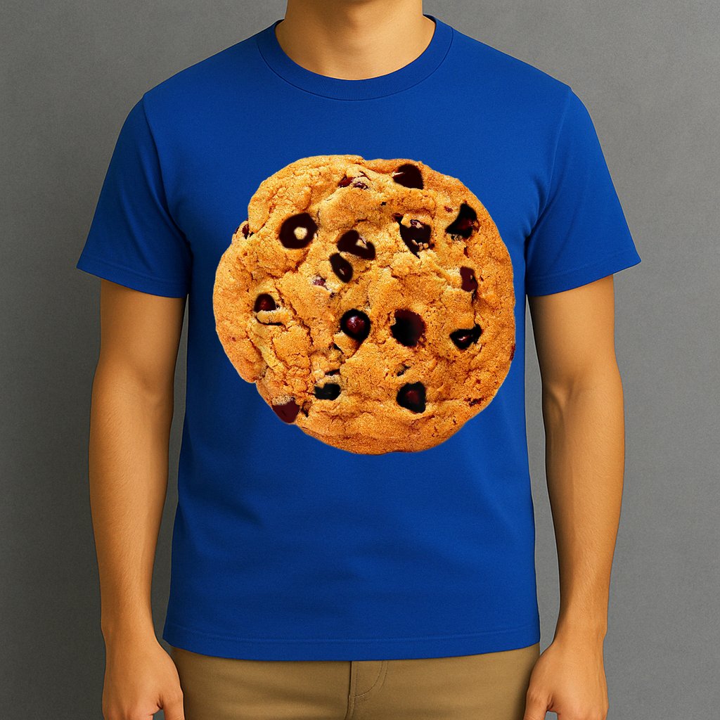 Funny Chocolate Chip Cookie Costume Gift Last Minute Lazy Party Gift T-Shirt