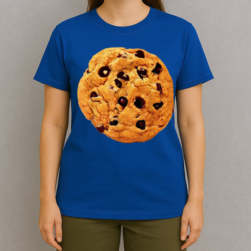 Funny Chocolate Chip Cookie Costume Gift Last Minute Lazy Party Gift T-Shirt