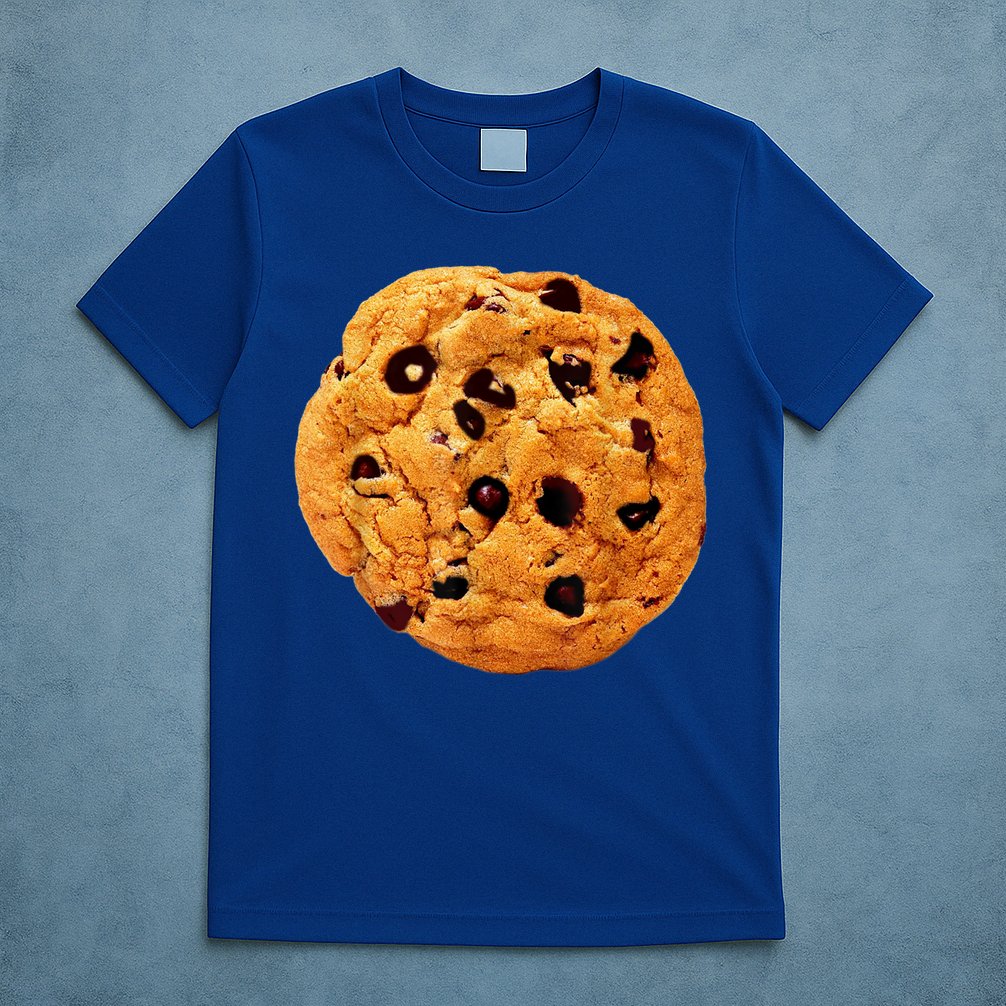 Funny Chocolate Chip Cookie Costume Gift Last Minute Lazy Party Gift T-Shirt
