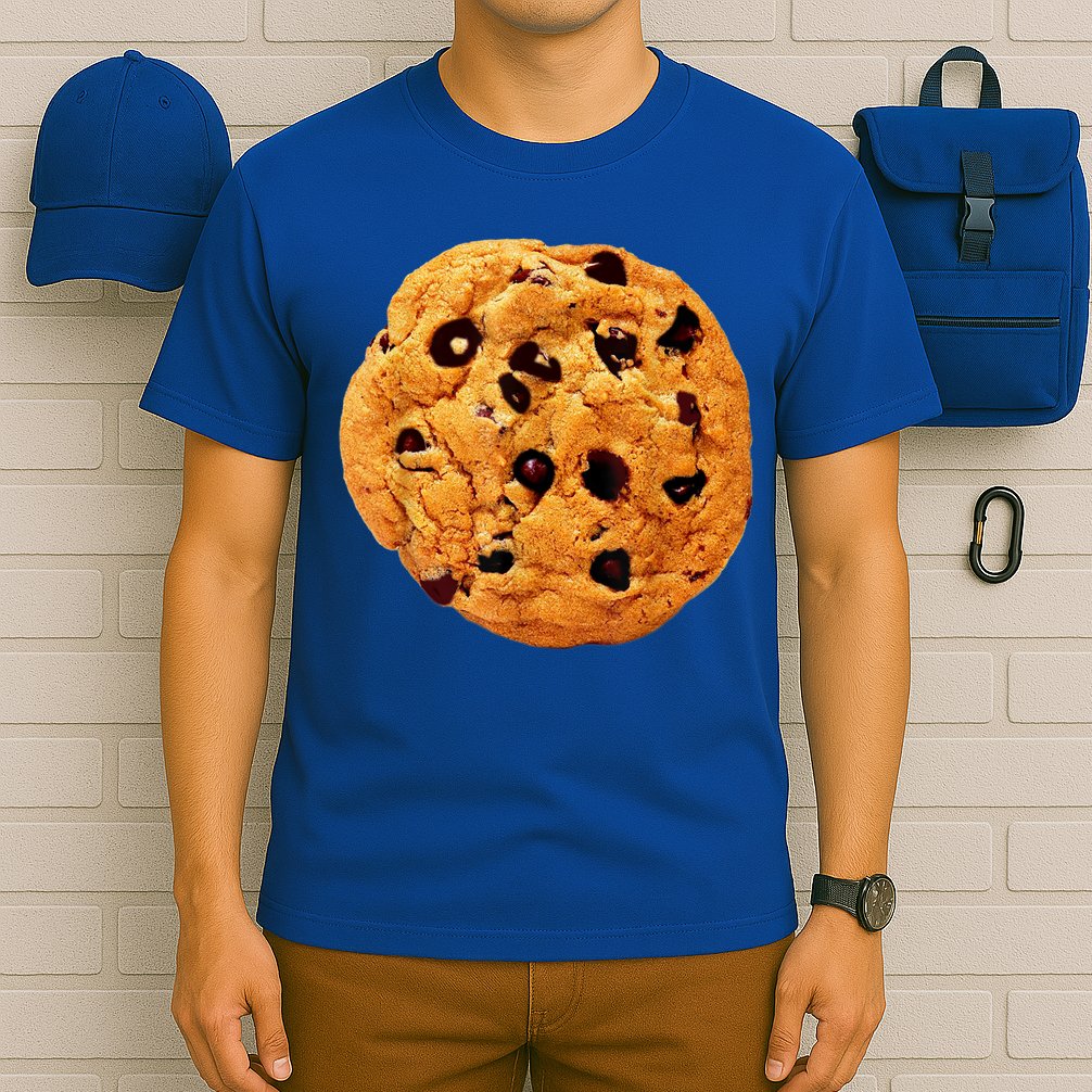Funny Chocolate Chip Cookie Costume Gift Last Minute Lazy Party Gift T-Shirt