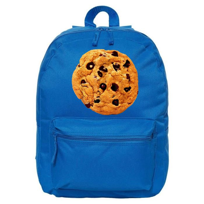 Funny Chocolate Chip Cookie Costume Gift Last Minute Lazy Party Gift 16 in Basic Backpack