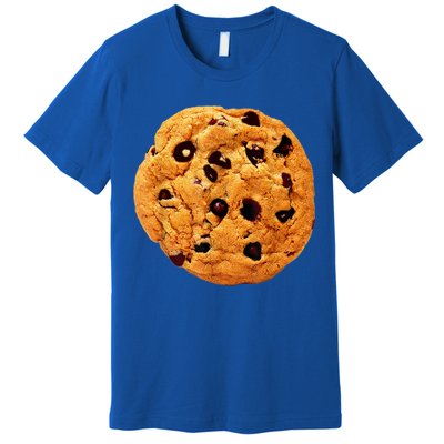 Funny Chocolate Chip Cookie Costume Gift Last Minute Lazy Party Gift Premium T-Shirt