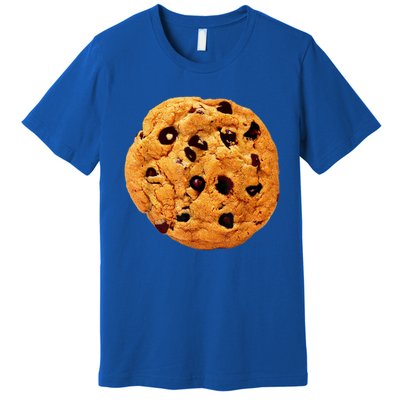 Funny Chocolate Chip Cookie Costume Gift Last Minute Lazy Party Gift Premium T-Shirt