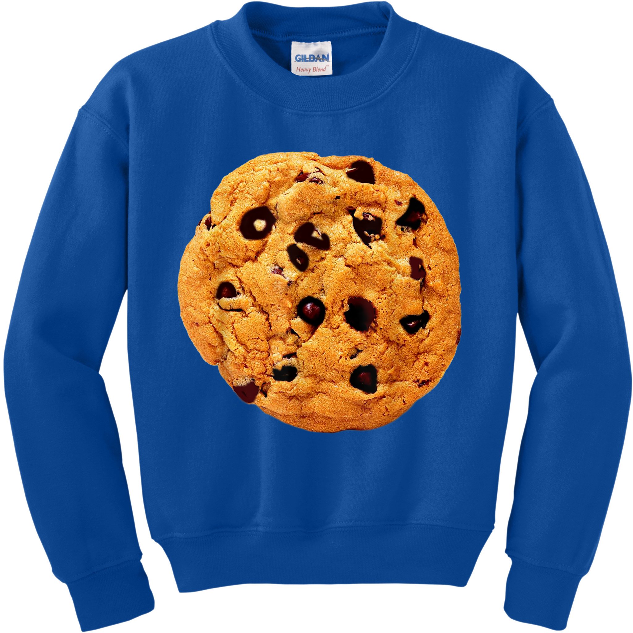 Funny Chocolate Chip Cookie Costume Gift Last Minute Lazy Party Gift Kids Sweatshirt