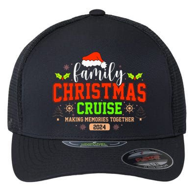 Family Christmas Cruise 2024 Matching Couple Flexfit Unipanel Trucker Cap