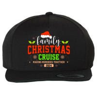 Family Christmas Cruise 2024 Matching Couple Wool Snapback Cap