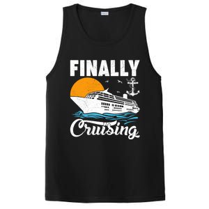 Finally Cruising Cruise Ship Lover Cruising Gift PosiCharge Competitor Tank