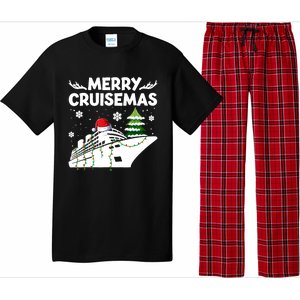 Family Cruise Cute Gift Merry Cruisemas Christmas Vacation Cool Gift Pajama Set