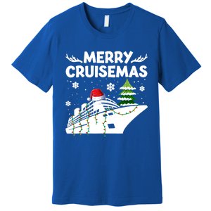 Family Cruise Cute Gift Merry Cruisemas Christmas Vacation Cool Gift Premium T-Shirt