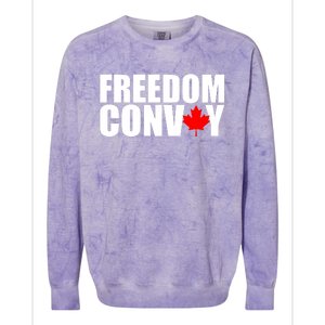 Freedom Conboy Canadian Leaf Colorblast Crewneck Sweatshirt