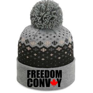 Freedom Conboy Canadian Leaf The Baniff Cuffed Pom Beanie