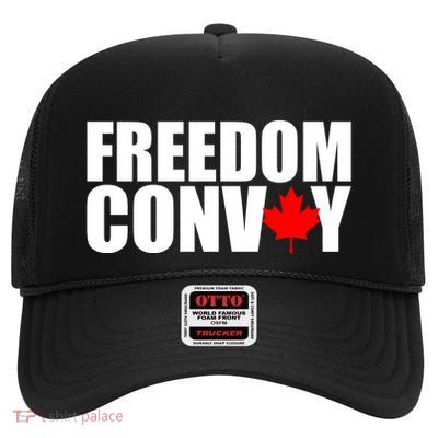 Freedom Conboy Canadian Leaf High Crown Mesh Back Trucker Hat