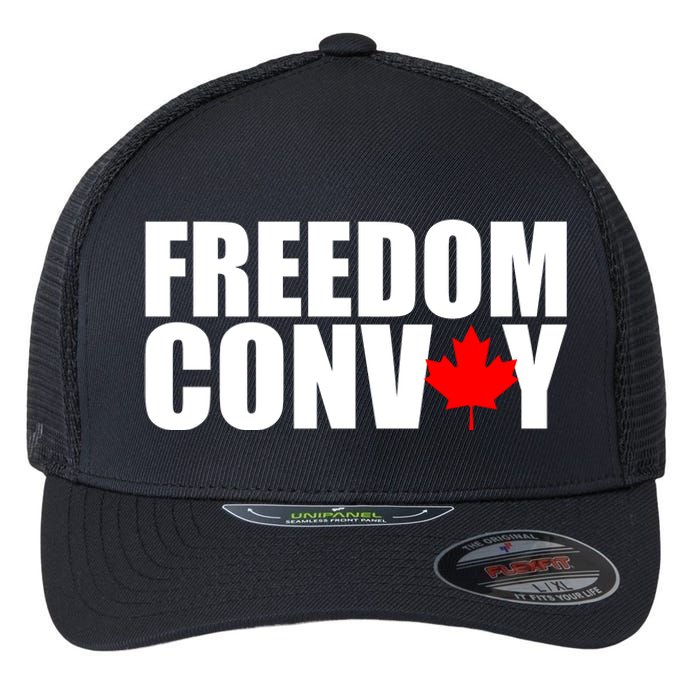 Freedom Conboy Canadian Leaf Flexfit Unipanel Trucker Cap