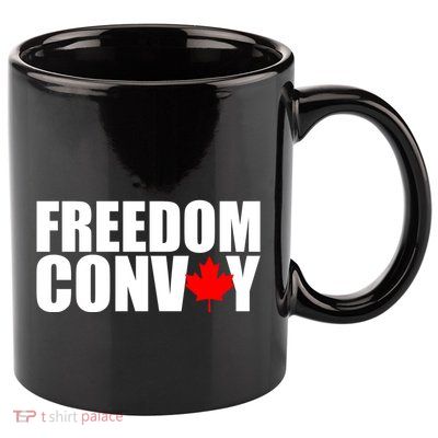 Freedom Conboy Canadian Leaf 11oz C Handle Ceramic Mug