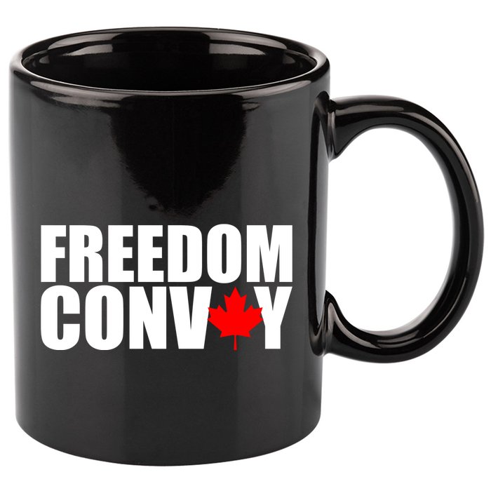 Freedom Conboy Canadian Leaf 11oz C Handle Ceramic Mug