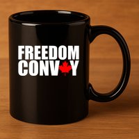 Freedom Conboy Canadian Leaf 11oz C Handle Ceramic Mug
