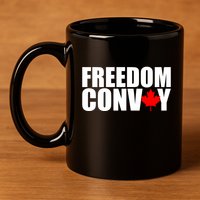 Freedom Conboy Canadian Leaf 11oz C Handle Ceramic Mug