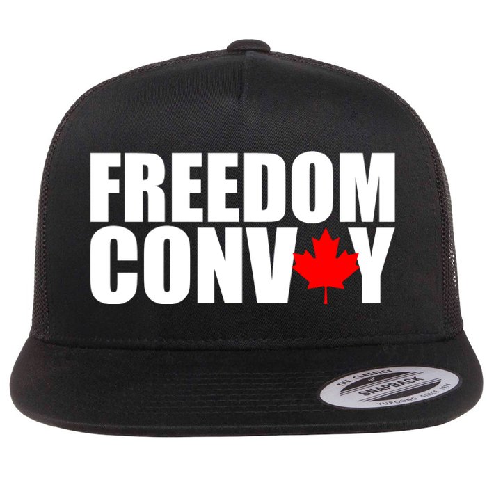 Freedom Conboy Canadian Leaf Flat Bill Trucker Hat