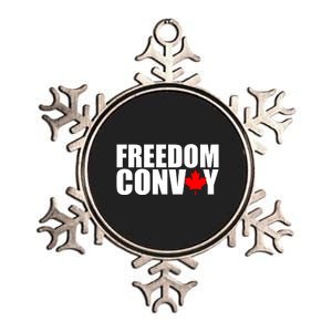 Freedom Conboy Canadian Leaf Metallic Star Ornament