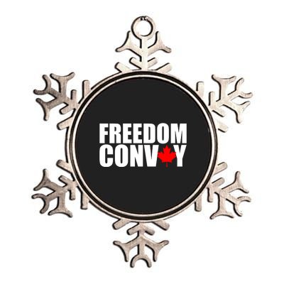 Freedom Conboy Canadian Leaf Metallic Star Ornament