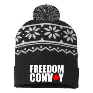 Freedom Conboy Canadian Leaf USA-Made Snowflake Beanie