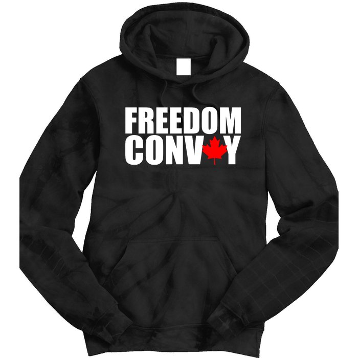 Freedom Conboy Canadian Leaf Tie Dye Hoodie