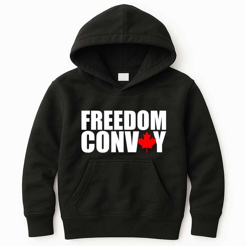 Freedom Conboy Canadian Leaf Kids Hoodie