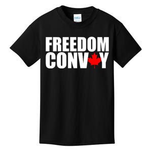 Freedom Conboy Canadian Leaf Kids T-Shirt