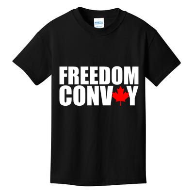Freedom Conboy Canadian Leaf Kids T-Shirt