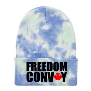 Freedom Conboy Canadian Leaf Tie Dye 12in Knit Beanie