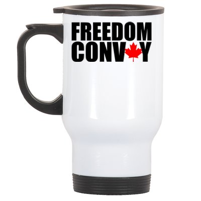 Freedom Conboy Canadian Leaf Stainless Steel Travel Mug