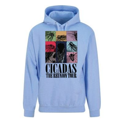 Funny Cicada Concert Eras Reunion 2024 Reunion Cicada Unisex Surf Hoodie