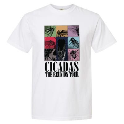 Funny Cicada Concert Eras Reunion 2024 Reunion Cicada Garment-Dyed Heavyweight T-Shirt