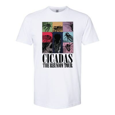 Funny Cicada Concert Eras Reunion 2024 Reunion Cicada Softstyle CVC T-Shirt