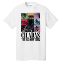 Funny Cicada Concert Eras Reunion 2024 Reunion Cicada Tall T-Shirt